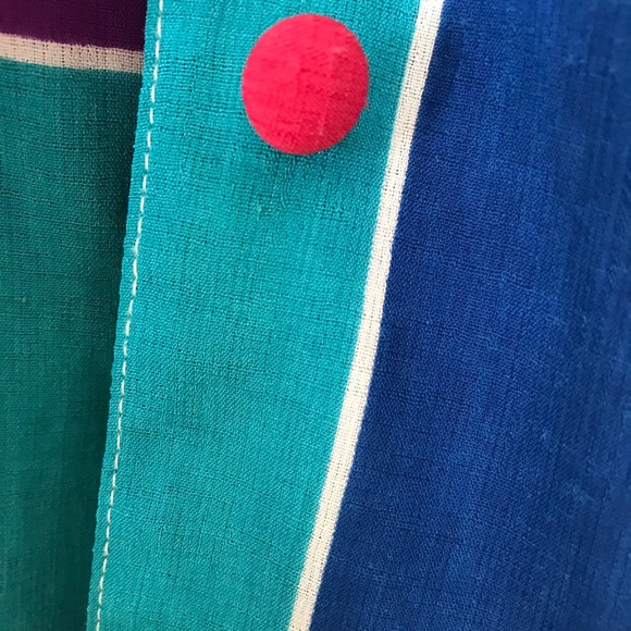 Multi-colored Unisex Dominican Shirt - Picture 7 of 7